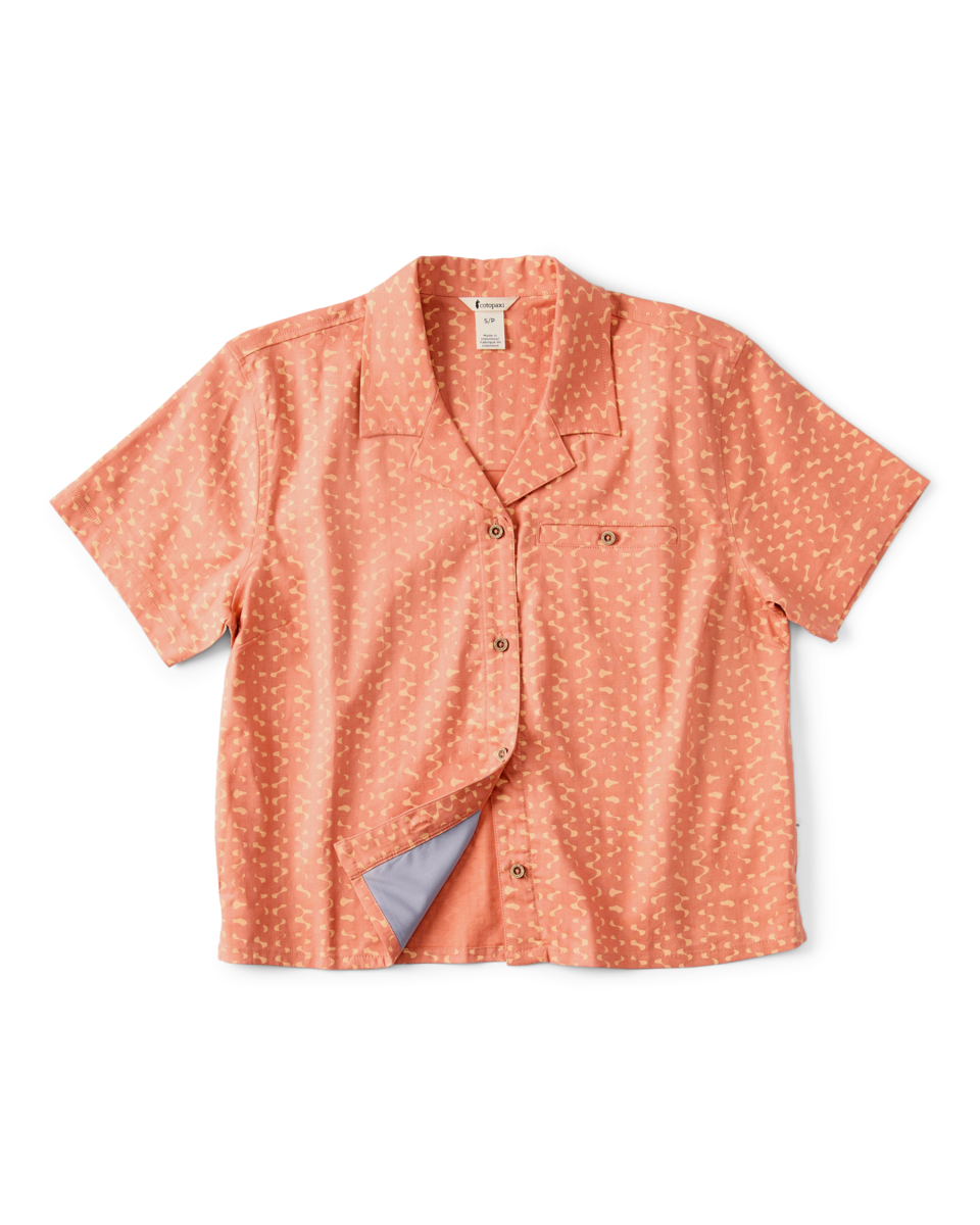 Afuera Button Up Shirt - Print - Women's - Image 13
