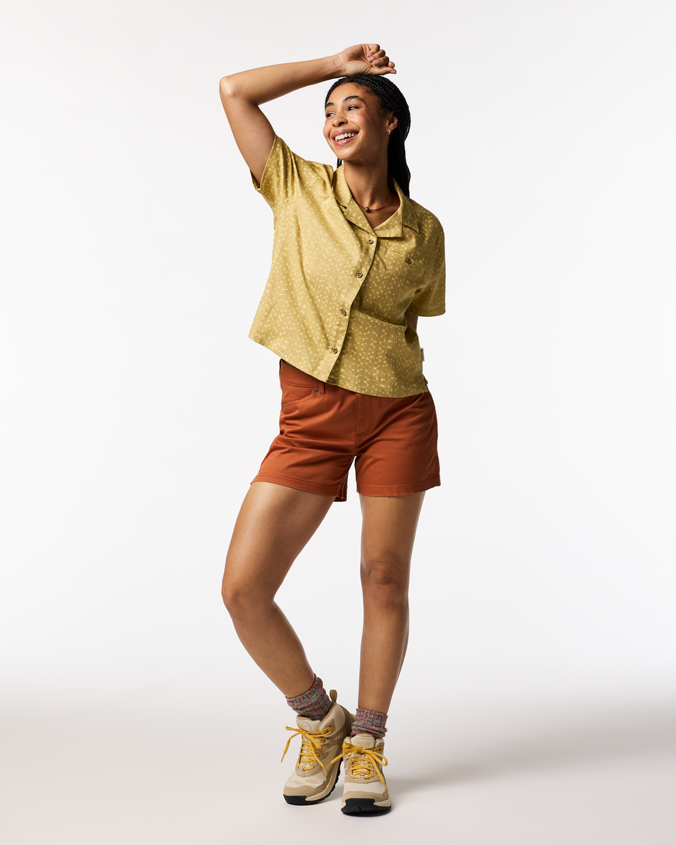 Afuera Button Up Shirt - Print - Women's - Image 15