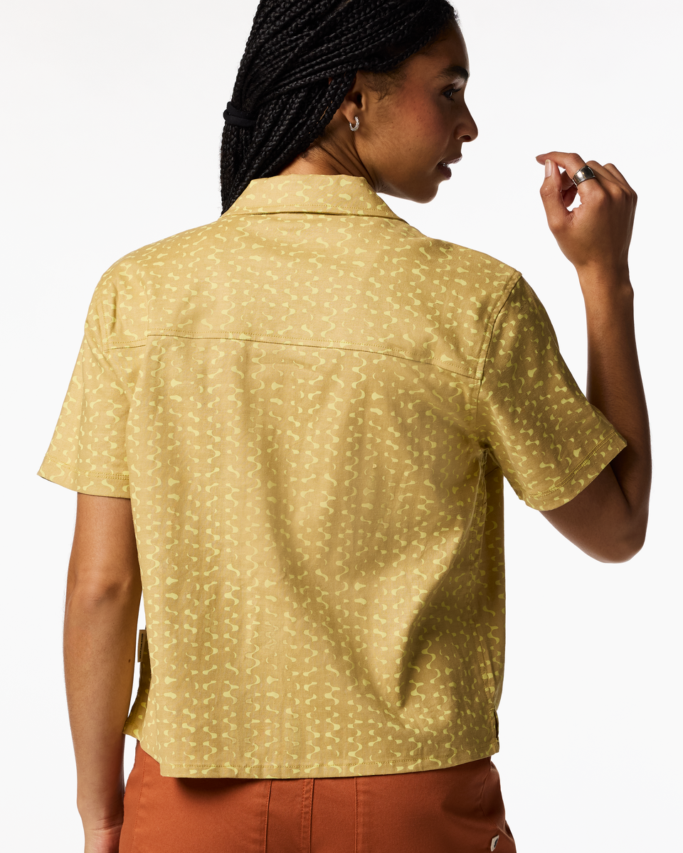 Afuera Button Up Shirt - Print - Women's - Image 16