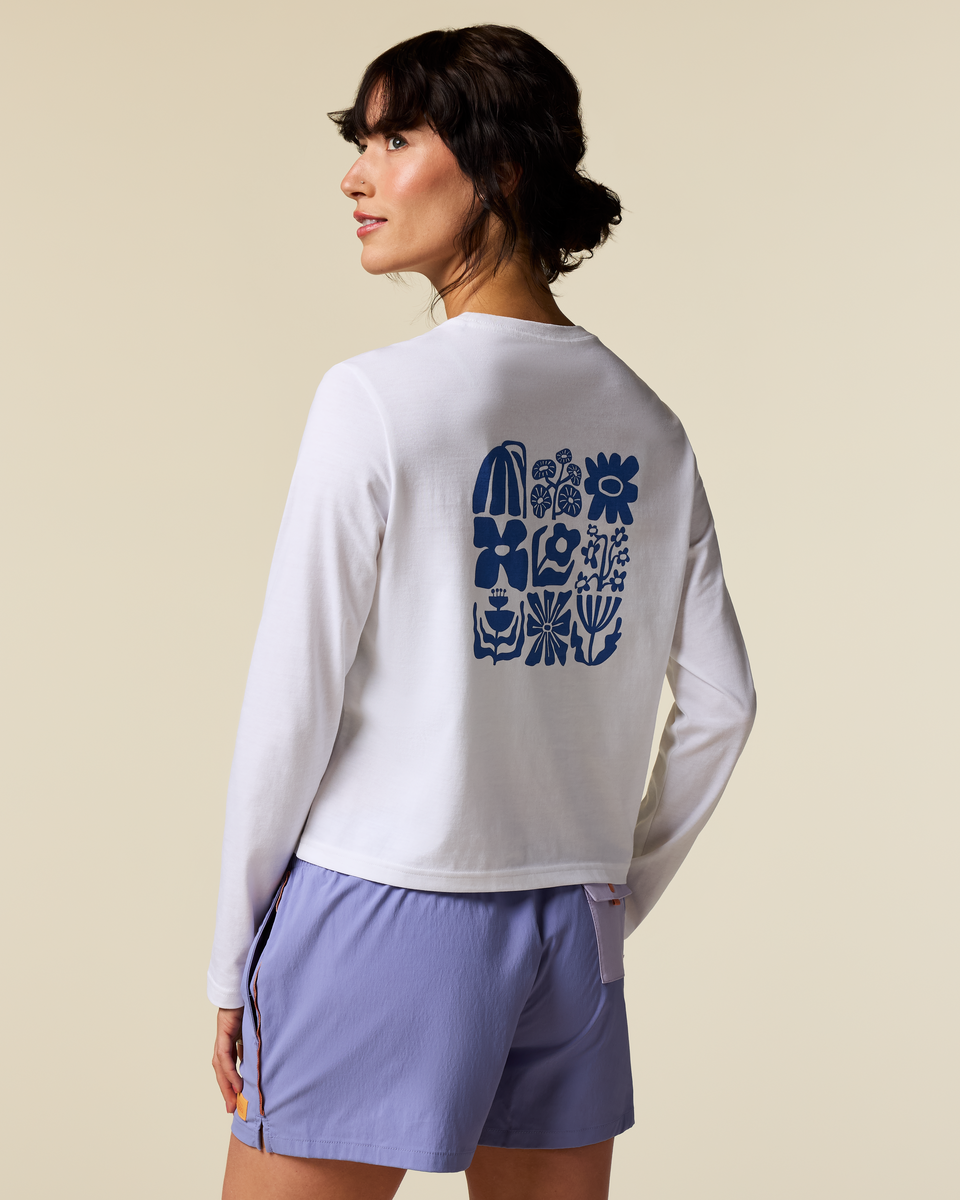 Flower Patch Long-Sleeve T-Shirt - Women's - Image 9
